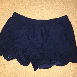 Lace shorts
